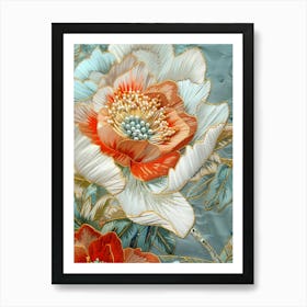 Chinese Embroidery 73 Art Print