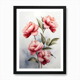 Peonies 2 Art Print