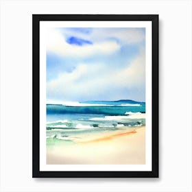 Byron Bay, Australia Watercolour Art Print