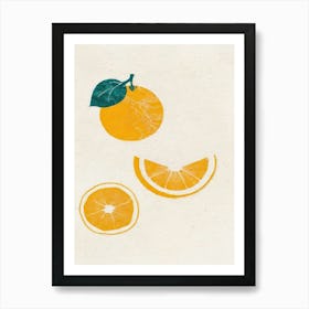 Oranges Art Print