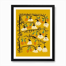 Matisse Expression Serenity Yellow Art Print