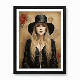 Stevie Nicks Hallway Art Print 1 Art Print