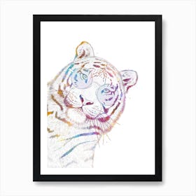 Summer Tiger Art Print