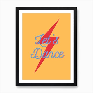Let'S Dance 2 Art Print