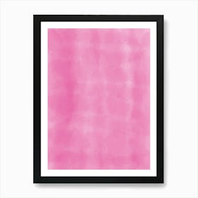 Pink Watercolor Background Art Print