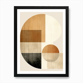 Ivory Hallein Geometric Sonata Art Print