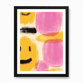 Happiness Abstract 0 Art Print