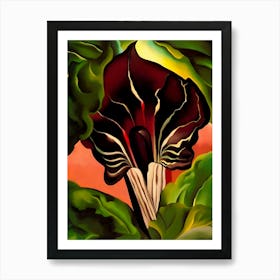 Georgia O'Keeffe - Jack-in-the-Pulpit II Art Print