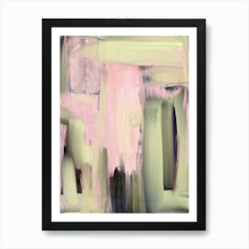 THE BRAVE - Abstract art  Art Print