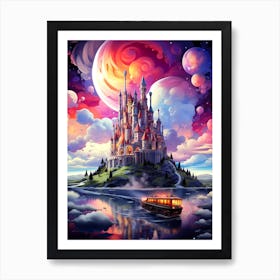 Castle In The Sky 3 Art Print