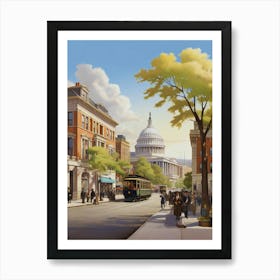 Capitol Building Art Print