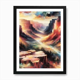 Grand Canyon Art Print