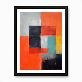 Colourful Abstract 1 Art Print