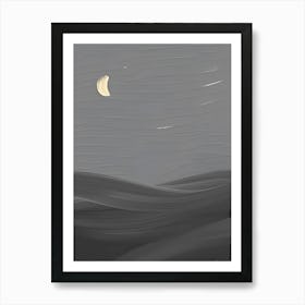 Moon In The Sky 3 Art Print