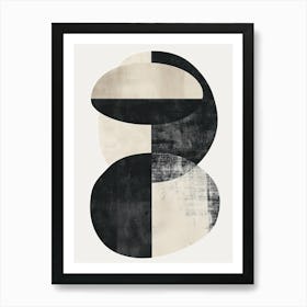 Kuala Lumpur Stone Park Bauhaus Minimalist Art Print