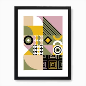 Bauhaus style 6 Art Print