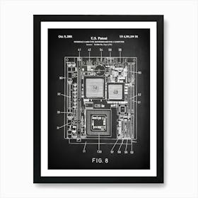 Computer Mother Board Computer Components Patent Print Computer Motherboard Patent Computer Art Computer Art Print Tc104b1 Art Print