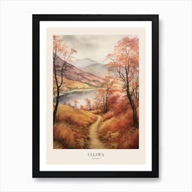 The Lake Districts Ullswa 2 Uk Trail Poster Art Print