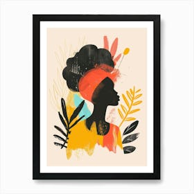 Portrait Of African Woman 75 Art Print