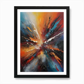 An Unusual Outburst ~ Reimagined 24 Art Print