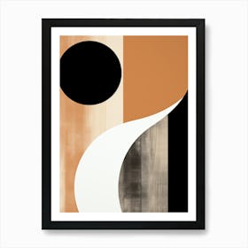 Yin And Yang, Bauhaus Art Print