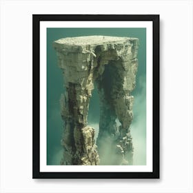 Ruins Of A City Art Print