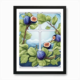 Figs Illustration 1 Art Print