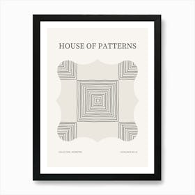 Geometric Pattern Poster 1 Art Print