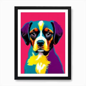 Cavalier King Charles Spaniel Andy Warhol Style Dog Art Print