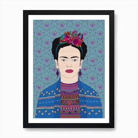 Frida Kahlo I in Art Print