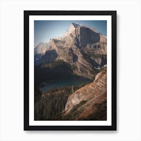 Alpine Lake Art Print