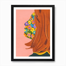 Made Of Flowers Art Print