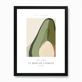 Avocado Le Marche Fermier Poster 1 Art Print