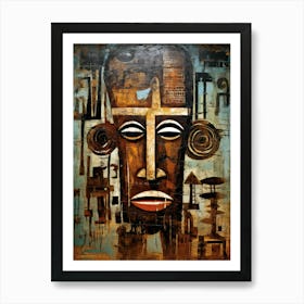 Bata Brilliance - African Masks Series Art Print