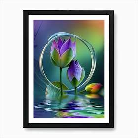 Lotus Flower 175 Art Print