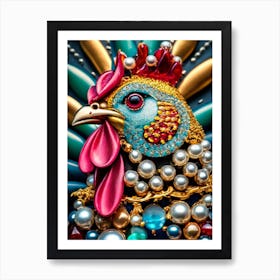 Rooster Art Print