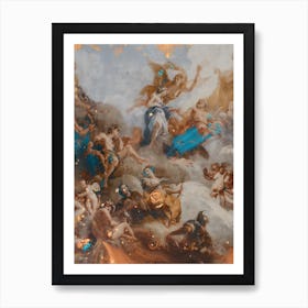 Sistine Heaven - Angels In The Sky Art Print