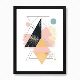 Abstract Geometric Pattern 19 Art Print