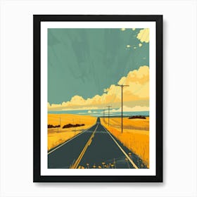 Road To Nowhere 2 Art Print