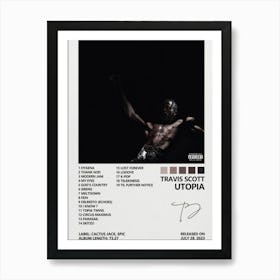 Travis Scott Utopia Art Print