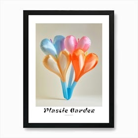 Dreamy Inflatable Flowers Poster Bleeding Heart 1 Art Print