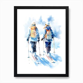 Grandvalira   Andorra, Ski Resort Illustration 1 Art Print