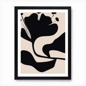 Neutral Lily Of The Valley Art Print