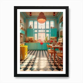 Barbie Retro Home Interior Kitsch 6 Art Print