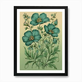 Wildflower Symphony Art Print