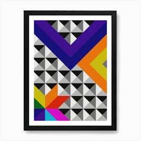 Geometric Pattern Art Print