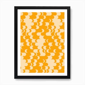 In Motion Honey Art Print