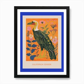 Spring Birds Poster California Condor 1 Art Print