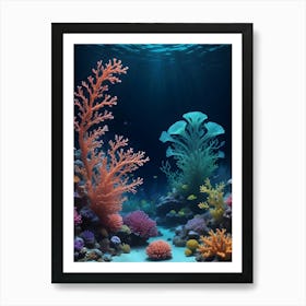 Coral Reef 4 Art Print