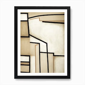 Geometric Abstract Art Print